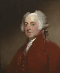 John Adams, ca. 1821 (olje på tre)